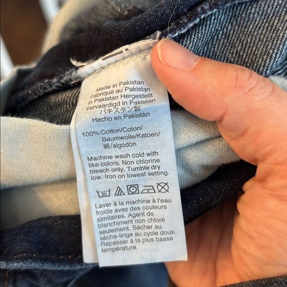 J. Crew Mens Selvedge Deep Indigo Straight leg Jeans dark wash 31X30 Classic EUC - Picture 12 of 13